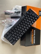 RK ROYAL KLUDGE RK61-DE QWERTZ 60% Bluetooth / 2,4 GHz / PRZEWODOWA DO GIER