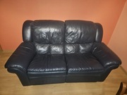 Komplet wypoczynkowy skóra 