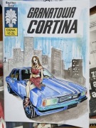 Kapitan Żbik, Granatowa Cortina, blank