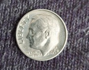 1 Dime Roosevelt 1968