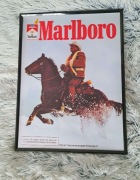 Plakat w ramce 30x40 Marlboro Vintage – Ikona Amerykańskiego Stylu 