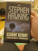 Książka stephena Hawkinga pt.,,Czarne dziury i wszechświaty niemowlęce"