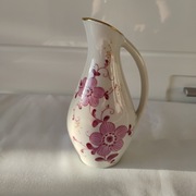 Wazon/dzbanek porcelanowy z uchwytem Unter Weiss Bach