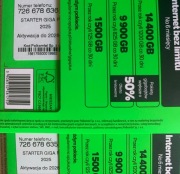 Złoty łatwy numer 2x po kolei sieć Plus