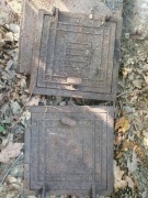 Stare żeliwne drzwi do pieca kotła węglowego kilka sztuk 