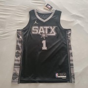 Koszulka NBA Jordan San Antonio Spurs #1 Victor Wembanyama r. XL (52)