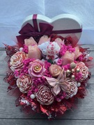 Bukiet ze świec sojowych 