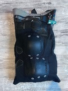 Ochraniacze na rolki pełny zestaw: kolana łokcie dłonie 3x2 Fit Black S