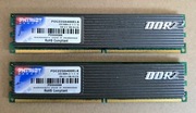 Patriot DDR2 2GB (2x1GB) 800MHz PC2-6400 CL5 PDC22G6400ELK ALU Radiator