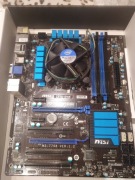 Płyta główna MSI Z77A - G43 procesor Intel core i5  3570K 