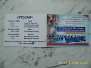 Zaproszenie na IV Łódzka wystawę Kart tel. dodatek zbiorów .