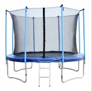 NOWA trampolina ogrodowa bardzo duża 14ft 427cm mocna konstrukcja OKAZJA