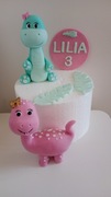 Figurka na tort dinozaur