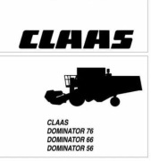 Instrukcja obsługi Claas Dominator 56, 66 76 PL