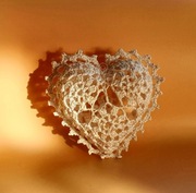 Serduszko szydełkowe