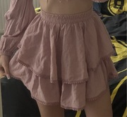 Różowa spódniczka