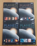 Planety film dvd x4szt komplet kosmos 8odc x50min