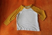 LEKKA BLUZKA H&M R 80 DŁUGI RĘKAW BAWEŁNA