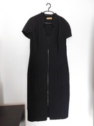 Per Una sukienka midi czarna klasyczna 42 14