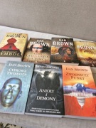 Dan Brown = Robert Langdon - seria 8 książek