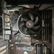 zestaw AMD Ryzen 3600 płyta główna B450, 16Gb DDR4 3600 Chłodzenie, SPRAWNE