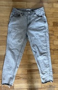 spodnie szare pull&bear 38 jeans
