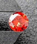 0.749 CT LICYTACJA KAMIEŃ naturalny Red SZLIF DIAMENTU-BRYLANTU 