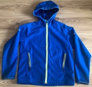 McKinley kurtka Dry plus niebieska kaptur 158 164