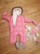 Zestaw zima rozmiar 80-86 buty 18/19