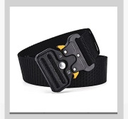 PAS taktyczny do 110 cm klamra spina wojskowa CZARNY Fajny i Lekki 