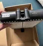 Mercedes C W203 Nagrzewnica NRF 00053552 + Uszczelki