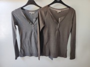 bluzka rozpinana koszulka top t-shirt kobieca ozdobny dekolt 