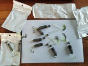 4 Zestawy Karpiowe także na duże Leszcze itp. Pływaki haczyki w górze Kiler