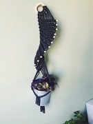 Makrama kwietnik boho