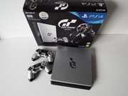 PS4 SLIM 1TB LIMITED EDITION Gran Turismo ! + 2 x PAD LIMITED GT ! karton !