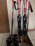 Narty 100 cm+buty r.30+kije