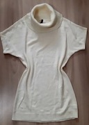 Tunika sweter sukienka z golfem rozmiar 38 H&M