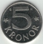 Szwecja 5 koron kronor 2005 - 28,5 mm - nr 4