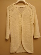 Sweterek kremowy rozmiar S 