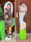 unikatowy Powsurf snowboard directional 162cm