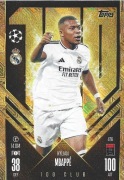 TOPPS MATCH ATTAX 2024/2025 CLUB 100 KYLIAN MBAPPE REAL MADRYT 476