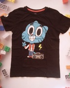 T-shirt bluzeczka  6-7 lat rozm 122-128 czarny