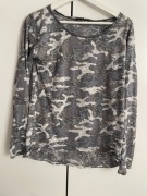 Bluzka moro prześwitująca cienka