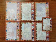 Mikołaj karteczki kolekcjonerskie do segregatora - vintage 