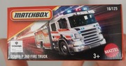 Autko scania straż pożarna matchbox 