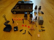 Playmobile 6043 i 6924 Samochód brygady policyjnej i Blokada policyjna