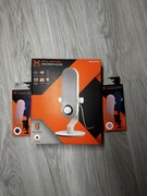 Mikrofon KRUX PIN White + 2 osłony