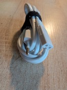 Kabel zasilający dwa piny biały 150 cm (21)