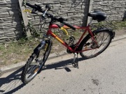 Rower górski z amortyzatorem