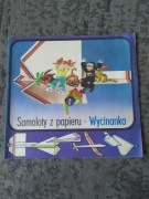 Samoloty z papieru Wycinanka 1983 
